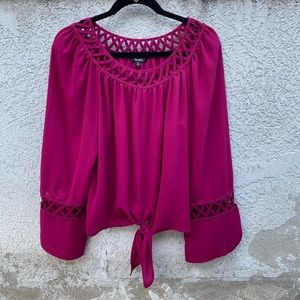 XOXO magenta top size L